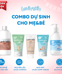 Combo dự sinh toàn diện cho mẹ & bé Lovin’Skin