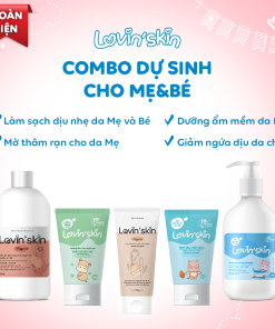 Combo dự sinh toàn diện cho mẹ & bé Lovin’Skin