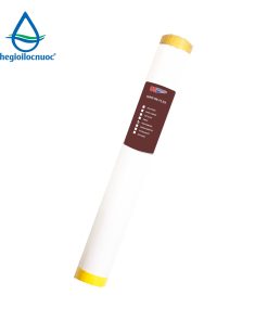 Lõi lọc thay thế xử lý sắt USTopwater 20 inches gầy, Model: F-Fera-25, Công suất 400 lít/giờ