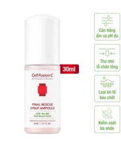 Tinh chất chăm sóc da nhờn mụn 30ml – Cell Fusion C Tre.Ac Final Rescue Syrup Ampoule