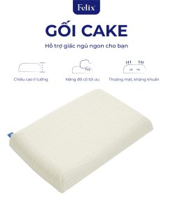 Gối cao su FELIX – Gối Cake