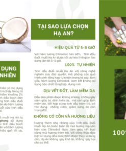 Tinh dầu đuổi muỗi Hạ An