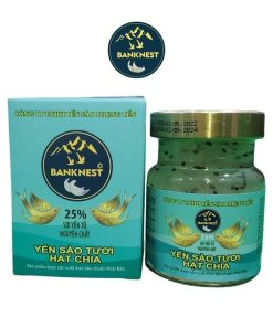 Tổ yến chưng Hạt Chia 25% sợi tổ yến nguyên chất – Hủ lẻ 70gr