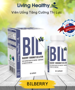 Thực phẩm bảo vệ sức khỏe Bilberry 10g Plus Soft gel capsules