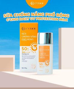 Sữa chống nắng phổ rộng C’Choi daily UV protection milk