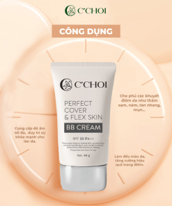 Kem Nền Che Khuyết Điểm C’Choi – Perfect Cover & Flex Skin BB Cream