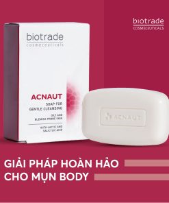 Xà phòng hỗ trợ giảm mụn BIOTRADE ACNAUT SOAP