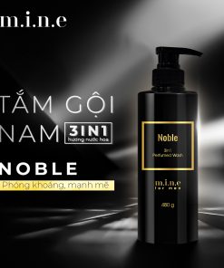 Tắm gội nam 3in1 hương nước hoa 480g