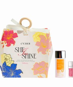 Bộ chống nắng và dưỡng môi C’Choi She in Shine – Lilium