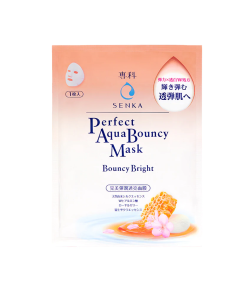 Mặt Nạ Dưỡng Trắng đàn Hồi Perfect Aqua Bouncy Mask Bouncy Bright Senka