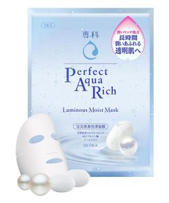 Mặt Nạ Dưỡng ẩm Trắng Da Perfect Aqua Rich Luminous Moist Mask Senka