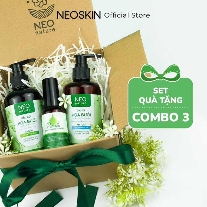 Set Quà Tặng Bộ Chăm Sóc Tóc Neoskin Nuôi Dưỡng Tóc Chắc Khỏe, Giảm Gãy Rụng – Neonature