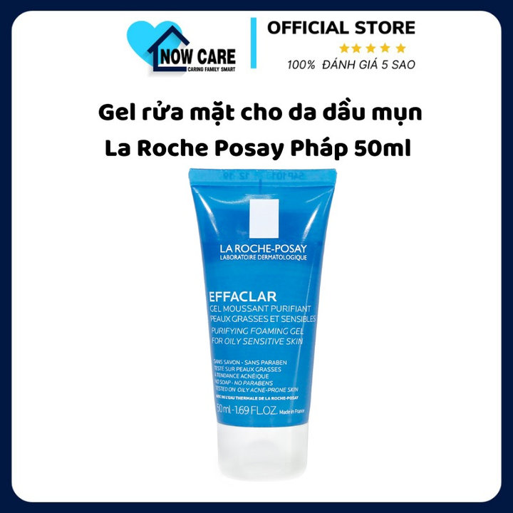 Gel Rửa Mặt Cho Da Dầu, Mụn, Nhạy Cảm Pháp – La Roche Posay