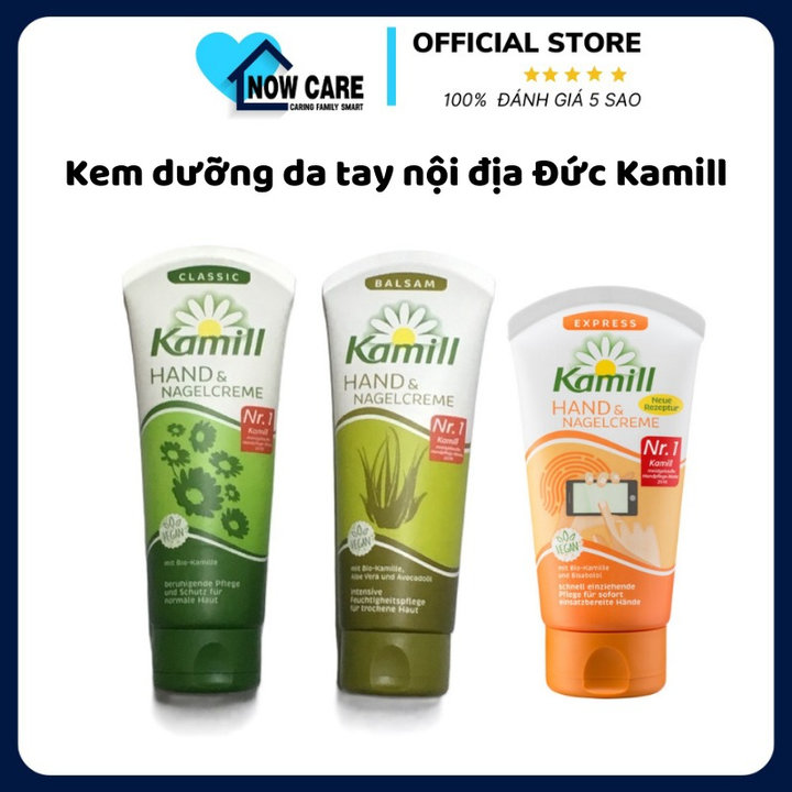 Kem Dưỡng Da Tay Nội địa đức Tuýp 100ml – Kamill