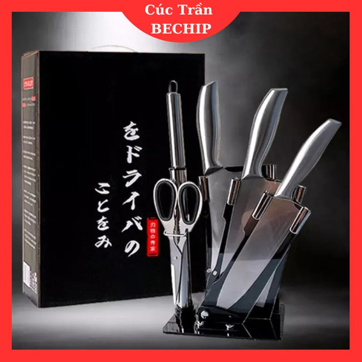 Bộ Dao Inox 6 Món Seki Nhật Cao Cấp Ctb493 – Bechip