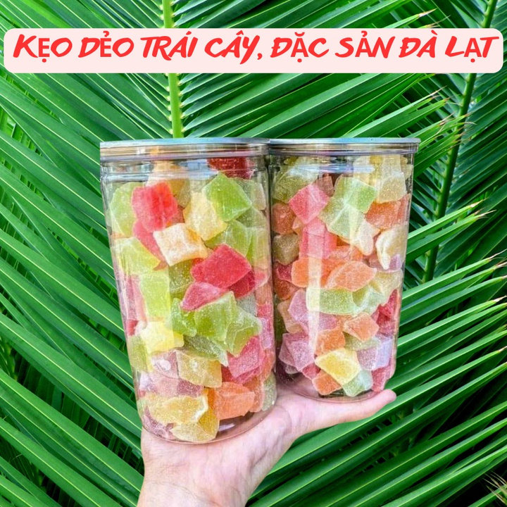 Kẹo Dẻo Trái Cây, đặc Sản đà Lạt 500g – Winnie House