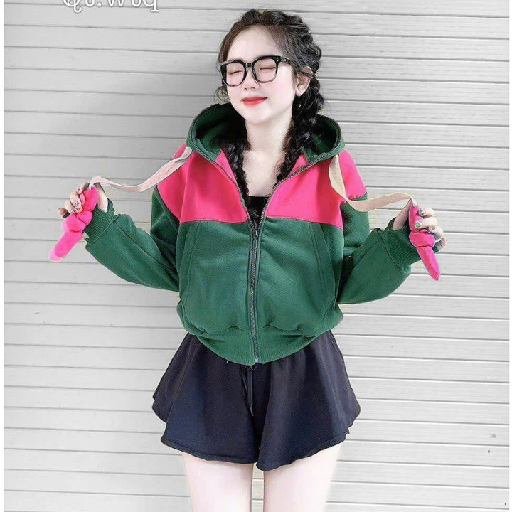 áo Khoác Nỉ Thời Trang Phối Màu Siêu Hot – Be Yourself