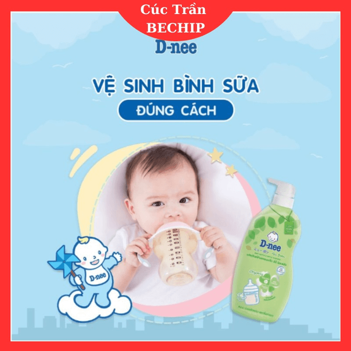 Nước Rửa Bình Sữa Dnee Organic Thái Lan Ctb503 – Bechip