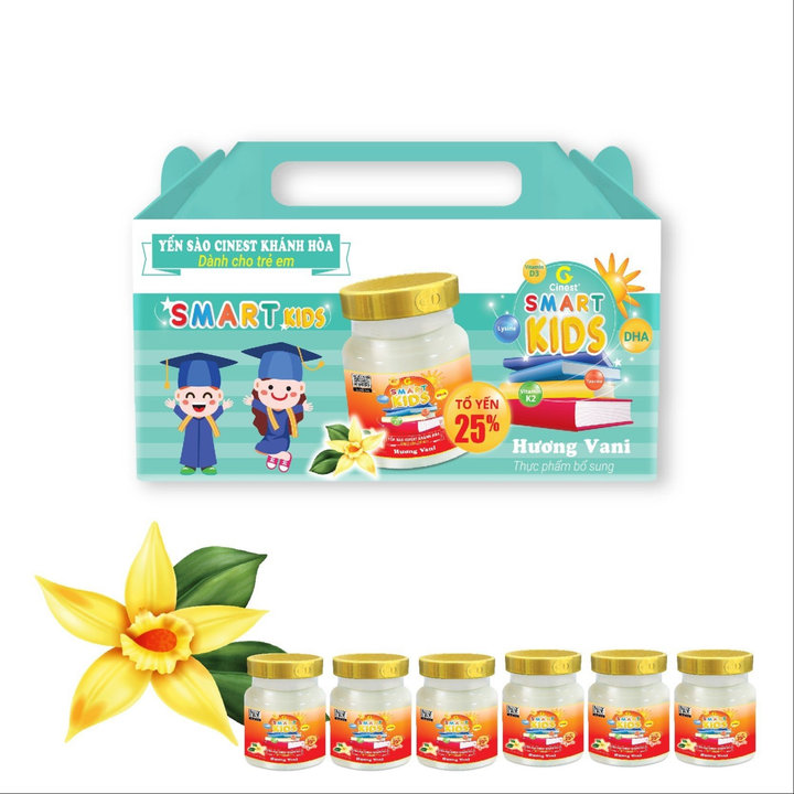 (hộp 6 Lọ)franci Yến 25% Quai Xách Kid – Franci