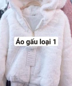 áo Khoác Lông Gấu Cute Nữ Hàng Quảng Châu Loại 1