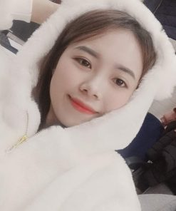 áo Khoác Lông Gấu Cute Nữ Hàng Quảng Châu Loại 1