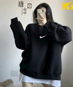 áo Hoodie Nỉ Ngoại Unisex Họa Tiết Nike – Kim
