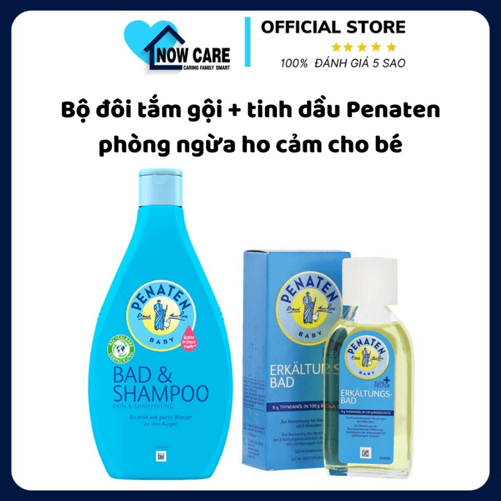 Bộ Sữa Tắm Gội Và Tinh Dầu Chống Cảm đức – Penaten