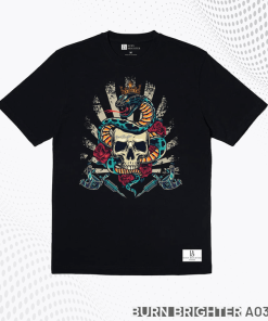 áo Thun Unisex A039 – Burn Brighter