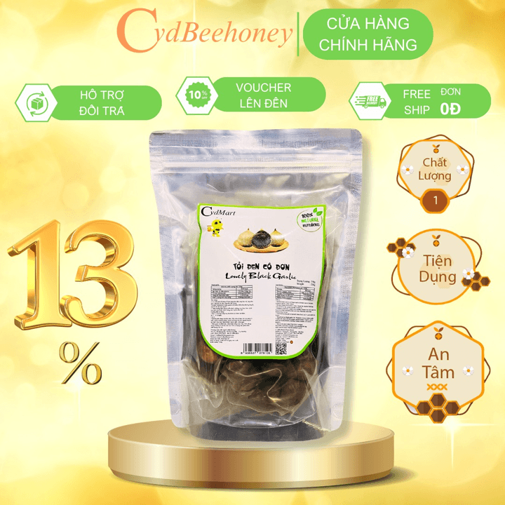 Tỏi đen Cô đơn Cvdmart 500g – Cvdbeehoney