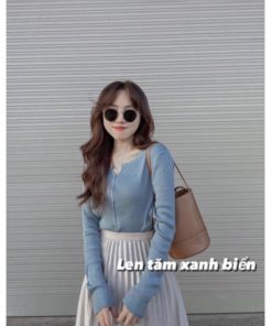 áo Len Dài Tay 7 Khuy Giữa , đa Dạng Màu Sắc, Chất Liệu Mềm Mịn Co Giãn Thoải Mái Sldca72 – Diepchi Fashion