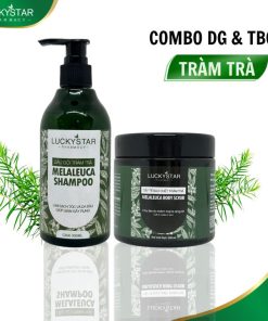 Combo Dầu Gội Tràm Trà + Tẩy Tế Bào Chết – Lucky Star