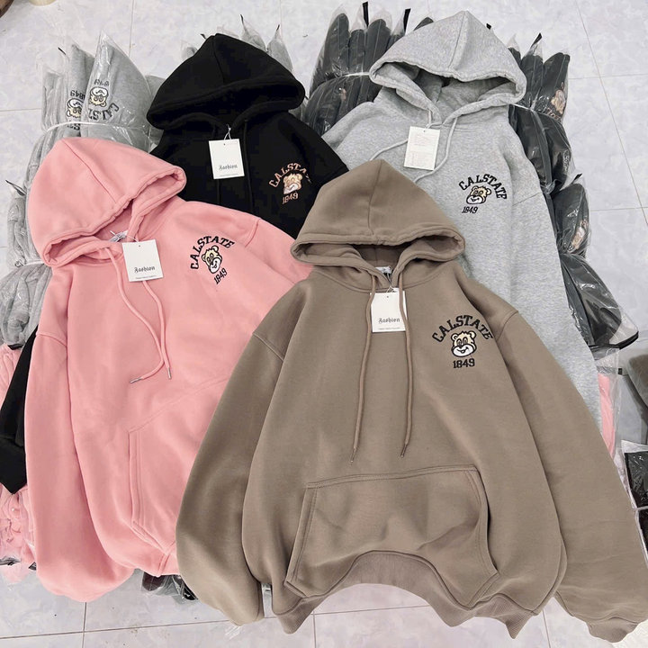 áo Hoodie Vải Nỉ Thêu Chữcalstate 1849 Unisex Nam Nữ Vải Dày Dặn ấm áp Tp69 – Golden Dream
