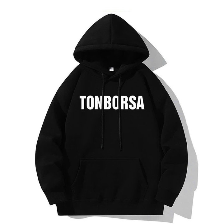 áo Hoodie In Chữ Tonbonsa Phối Túi Bụng Vải Nỉ Ngoại Nam Nữ đều Mặc được Hàng Shop Tp80 – Golden Dream