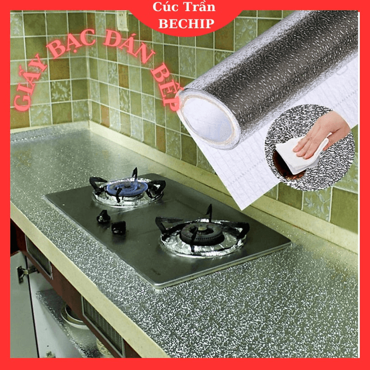 Giấy Bạc Dán Bếp Chống Thấm 3 X 0.6m Ctb541 – Bechip