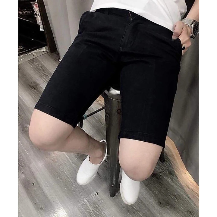 Quần Jean Nam Vải Co Giãn 4 Chiều Quần Short đùi Bò Nam Vải Jean Cực đẹp – Kim