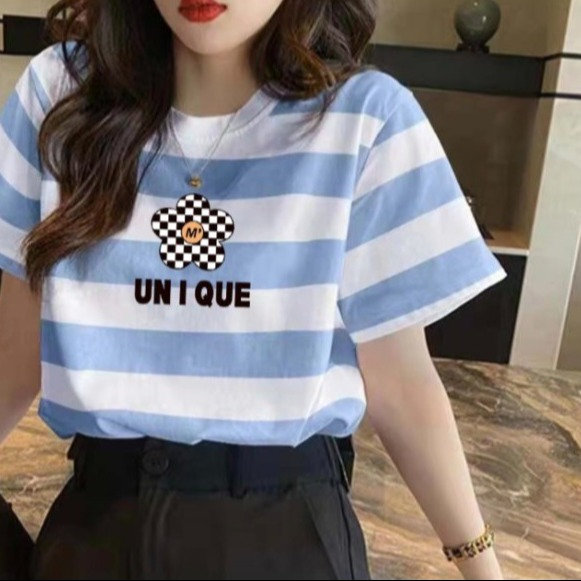 áo Cotton Sượt Co Giãn 4 Chiều Kẻ Ngang Siêu đẹp
