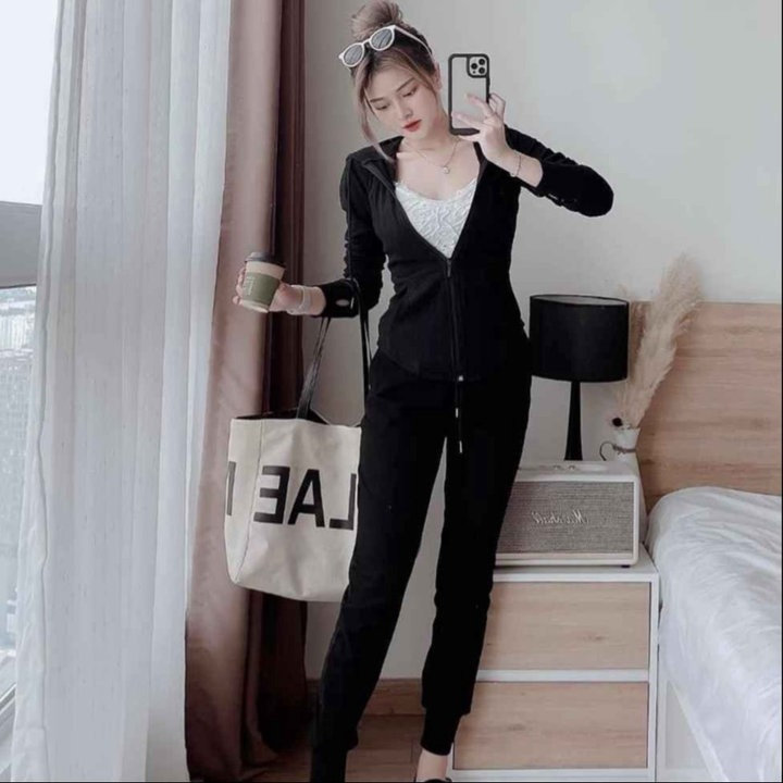 Sale Sốc 50% Set Bộ đồ Nữ Thun Gân Không Kèm áo Lót Trong B4 – Sam Store