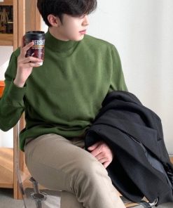 áo Len Cổ Trung Nam Tuto5 Menswear Al02 – áo Len Lông Thỏ Mềm Mịn Không Kích ứng Da ấm áp Form Body Hàn Quốc Cao Cấp-tuto5