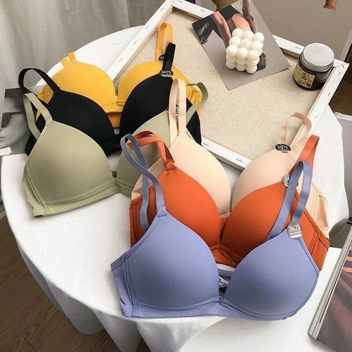 áo Lót Su Trơn Xuất Nhật Mẫu Mới đệm Mỏng Không Gọng Nâng Ngực – Dâu Shop