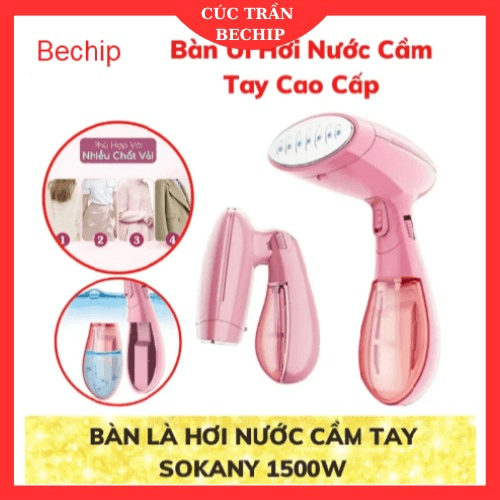 Bàn Là Hơi Nước Cầm Tay Gấp Gọn Cao Cấp, Tiện Lợi Ctb43 – Bechip