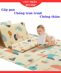 Thảm Xốp Gấp Gọn, Chống Thấm, Chống Trơn Trượt 2 Mặt Ctb71– Bechip