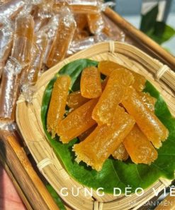 Gừng Dẻo Sợi Viên, Gợi Nhớ Sự Ngọt Ngào ấm Cúng Tình Thân 500g – Winnie House