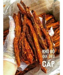 Khô Bò Que Loại Siêu Cấp Bò Thật 100% – Winnie House
