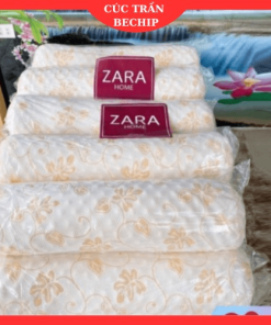 Gối ôm Cao Su Non Cao Cấp Siêu Mềm Mịn Zara Ctb75 – Bechip