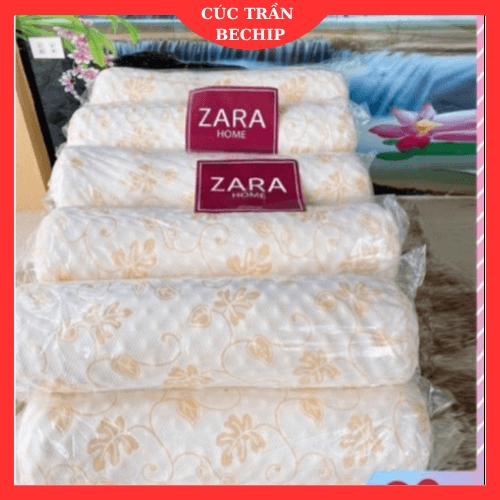 Gối ôm Cao Su Non Cao Cấp Siêu Mềm Mịn Zara Ctb75 – Bechip