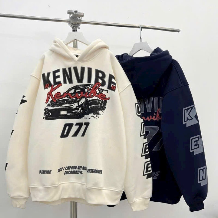 áo Khoác Hoodie Dày Dặn In Chữ Kenvibee ô Tô Phong Cách Mới Unisex Nam Nữ Tp77 – Golden Dream