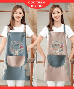Tạp Dề Chống Thấm Nước Có Chỗ Lau Tay Và để điện Thoại Cao Cấp Ctb82 – Bechip