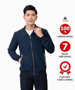 áo Khoác Golf 2 Lớp Màu Navy Ak2g.1 – Aligro