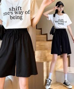 Quần ống Rộng Tăm Lửng Có Dây Buộc , Quần Lửng ống Rộng Big Size