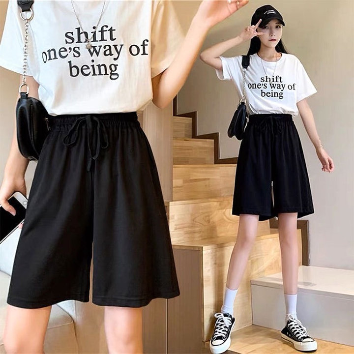 Quần ống Rộng Tăm Lửng Có Dây Buộc , Quần Lửng ống Rộng Big Size